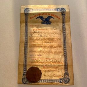 Andreas baier 1894 r a r e.  Document